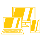 Computador Laptop o Tablet: Elige tu dispositivo favorito y comienza a Facturar.